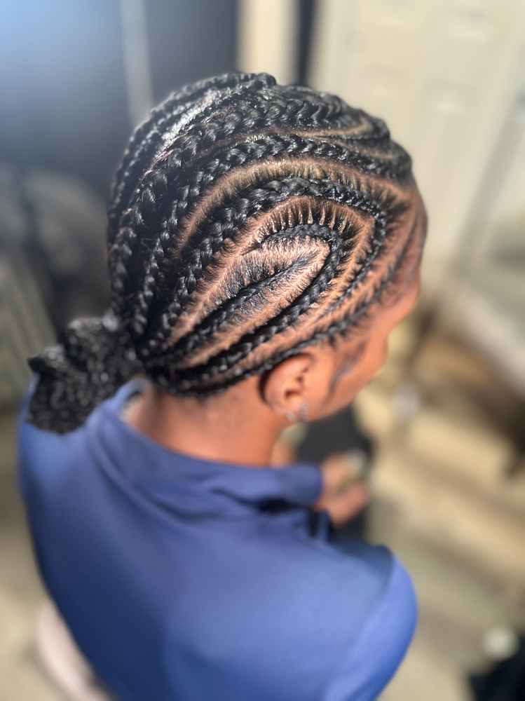Adult Curvy Stitch Braids