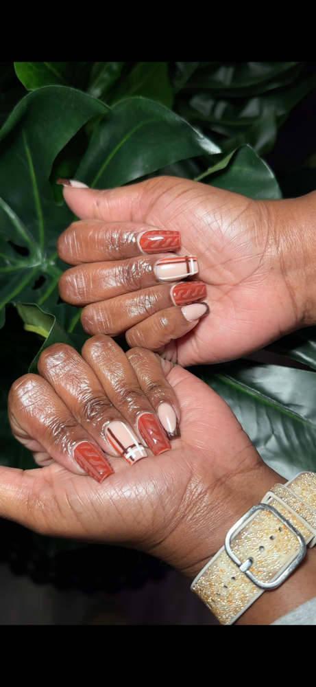 Gel Manicure + design