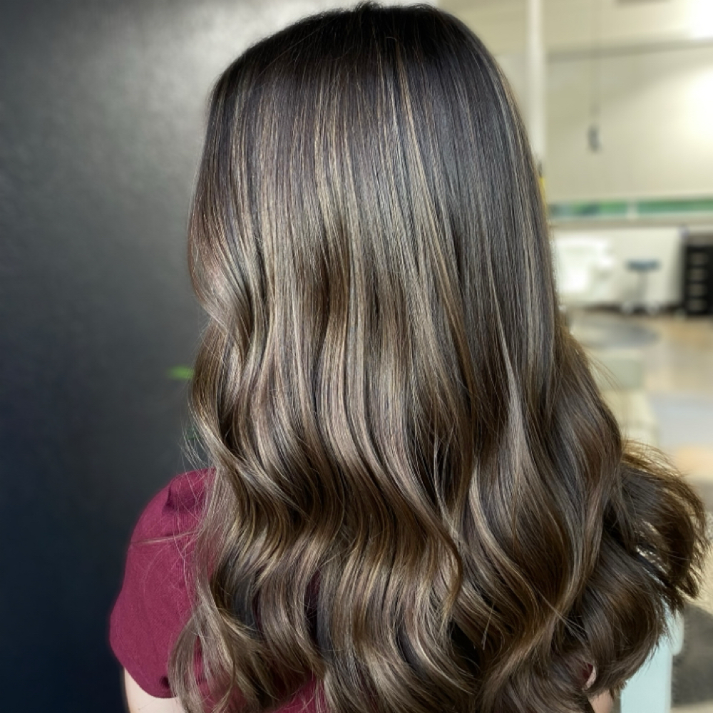 Root Retouch & Cut at Nicole Sherman hair co in Parker, CO