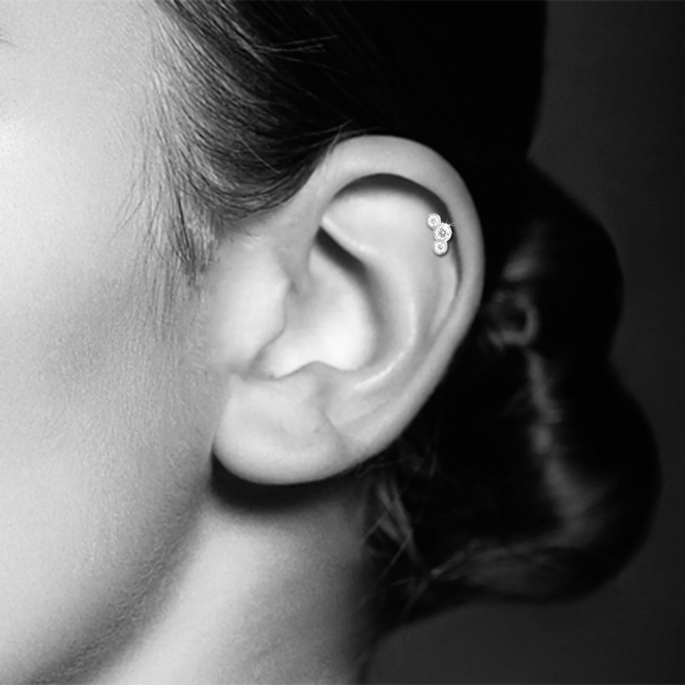 Helix at Art & Soul Tattoo/ The Gold Standard Piercing Studio in Conneaut, OH