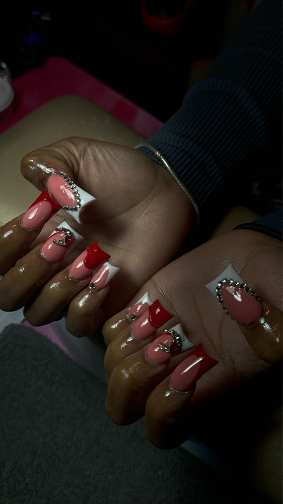 MEDIUM FULL ACRYLIC SET