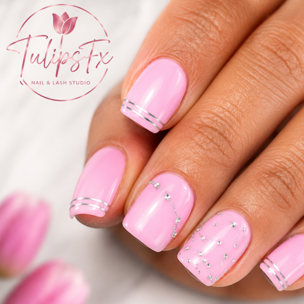 Detailed Nail Art at TulipsFx Studio in Thousand Oaks, CA