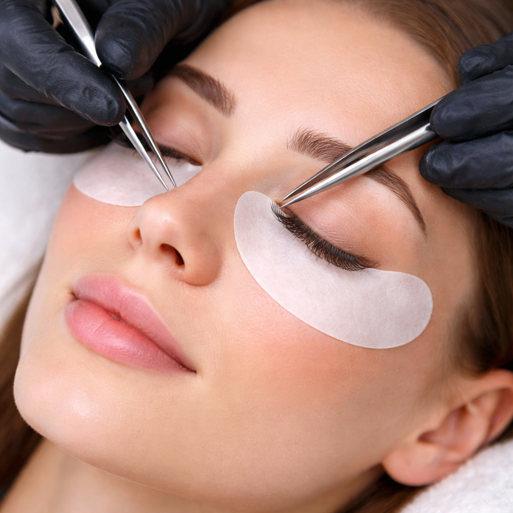 Retoque Extensiones de Pestañas at Universal Skin Care in Aguada, PR
