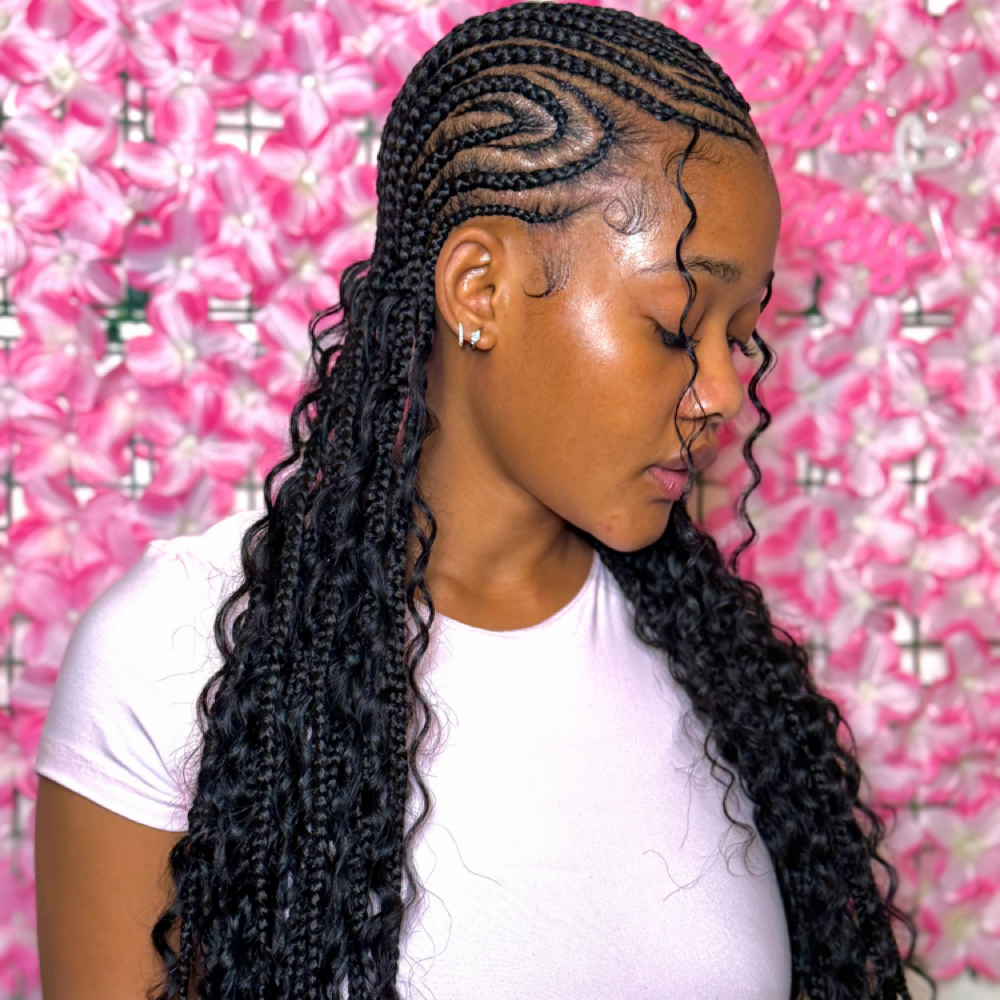 Cornrow Style at Style_and_braids in Tucson, AZ