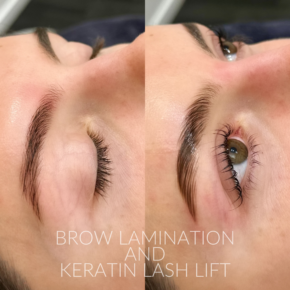 Keratin Lash Lift + Brow Lamination
