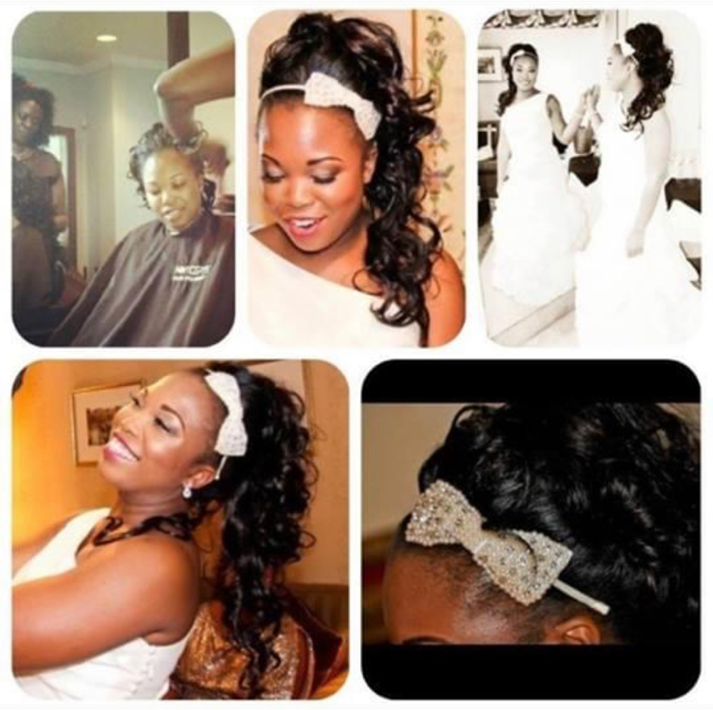 Bride Up Do