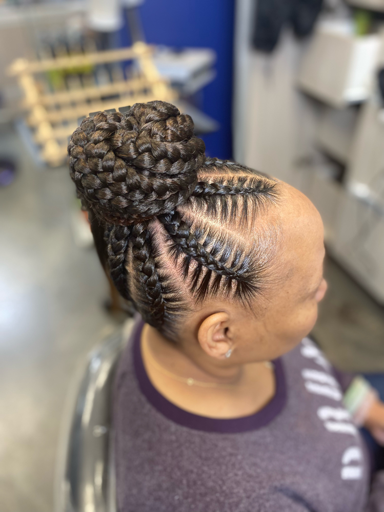 Big Braided Ponytail