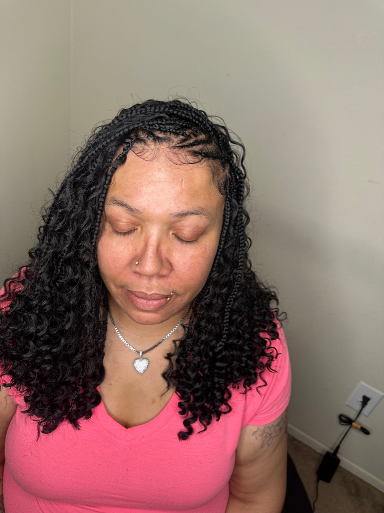 Boho Tribal Knotless Braids