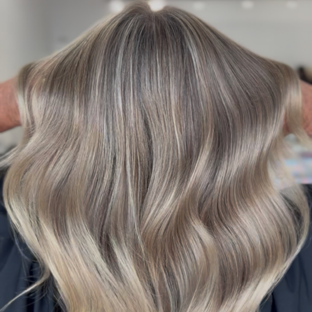 Root Melt 🤎 at Le Salon & Esthetics in Burlington, NC