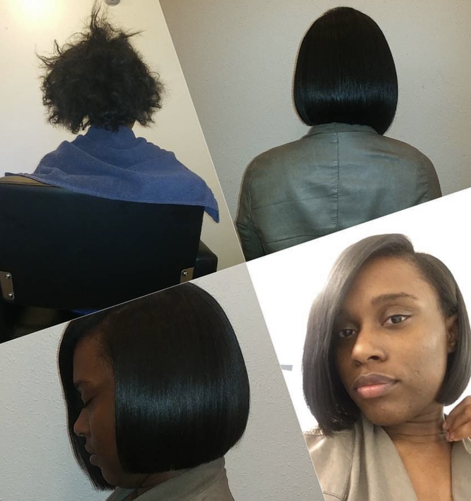 Hair Cut & Silk Press