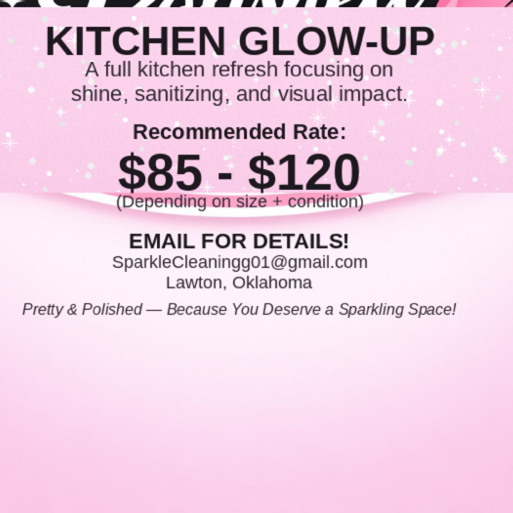 Kitchen Glo-Up at Pretty & Polished Cleaning