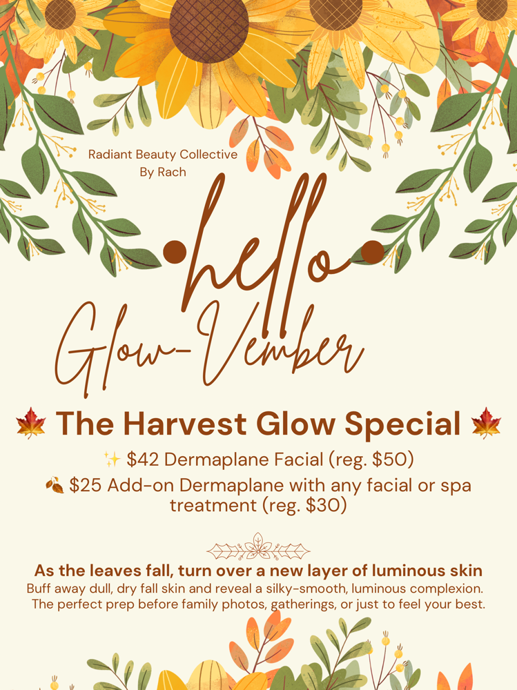 Glow-Vember Dermaplane Facial