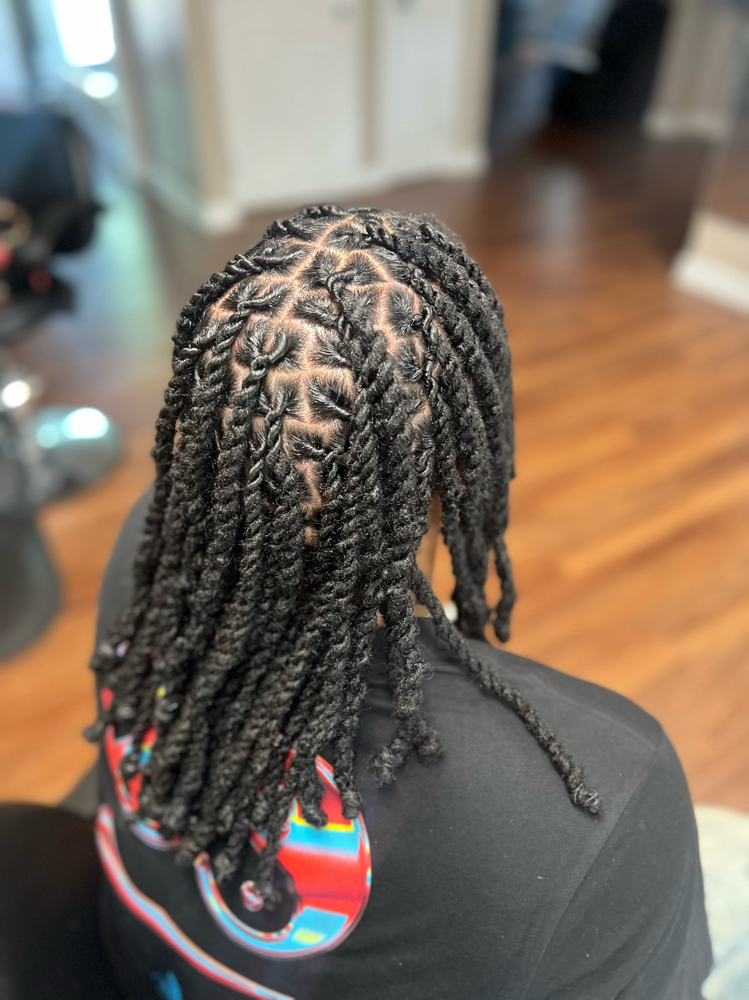 ARMPIT LENGTH RETWIST & STYLE