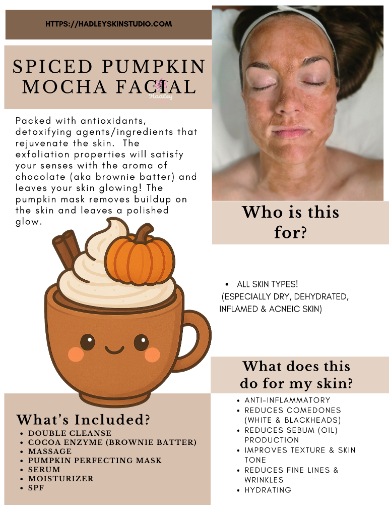 Spiced Pumpkin Mocha Facial