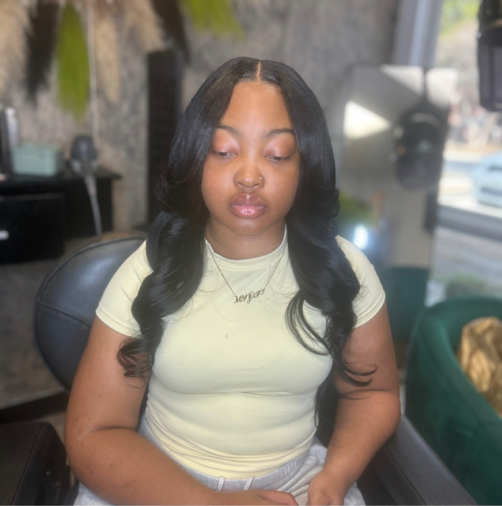 Leave Out Sew In at ChellyHairStudio in Kinston, NC