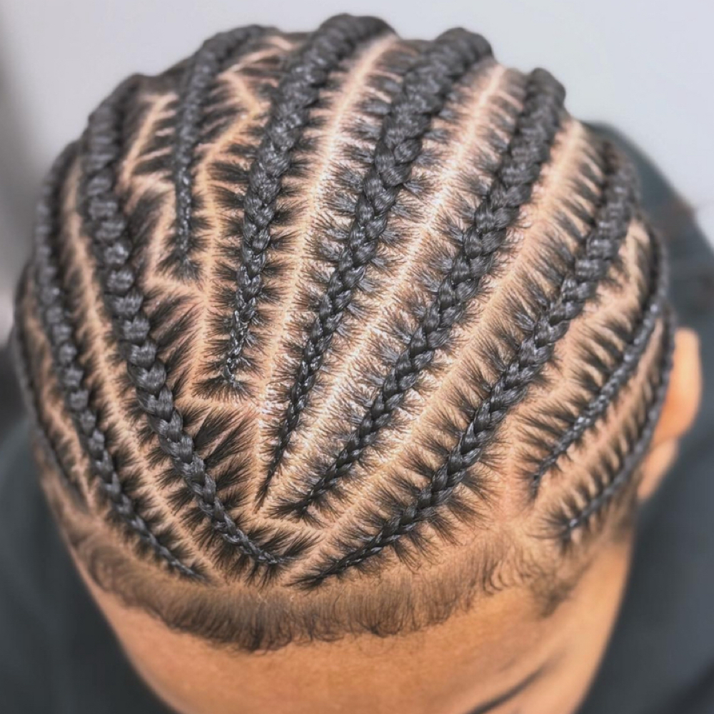 Cornrows at Modern Aesthetics Studios in Oakbrook Terrace, IL
