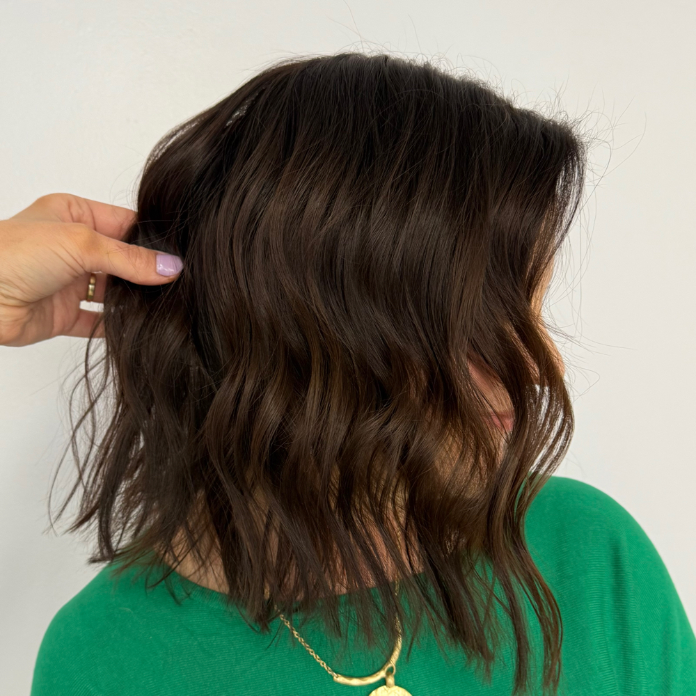 Root Retouch (grey coverage) at The Mane Studio in Robbins, NC