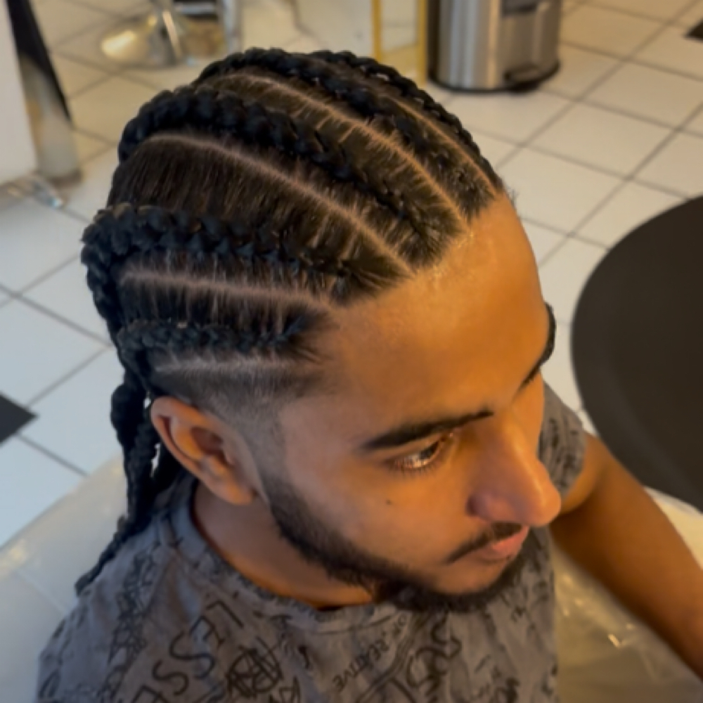Men Braids at Monique Massie in Wilkinsburg, PA