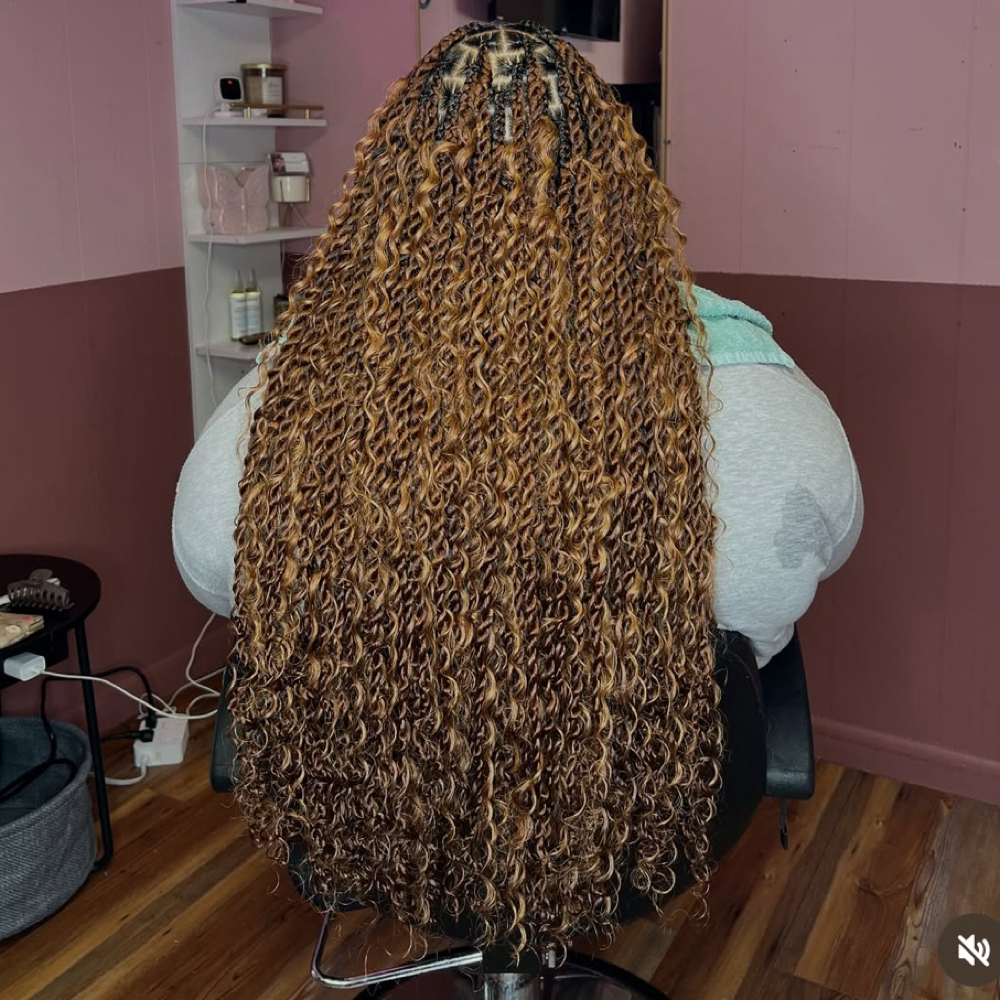 Island twist synthetic hair