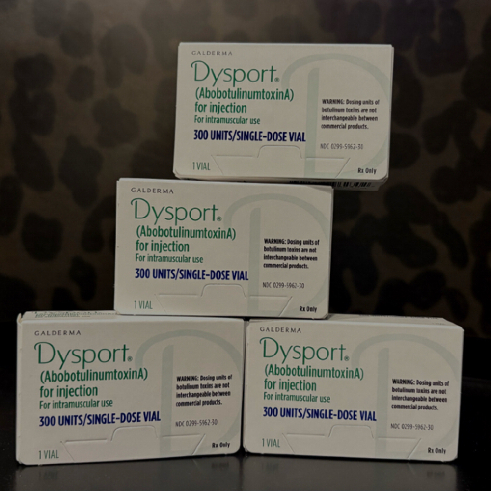Dysport $4/unit at Taylor Made Skyn in Dickinson, TX