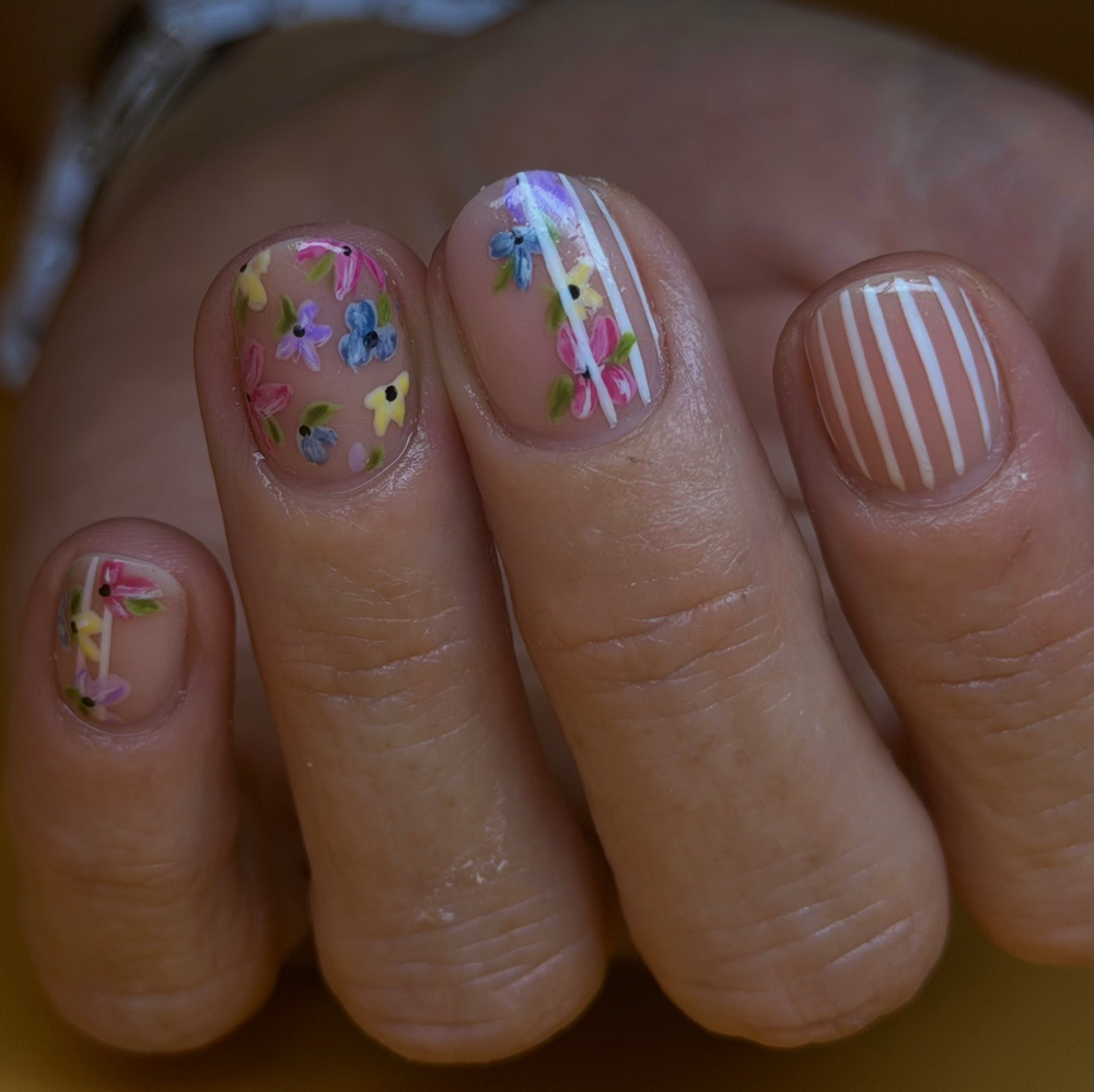 Structure Gel Mani w/ Kat J. at The Honey House - Nail and Lash Studio in Spring Hill, FL