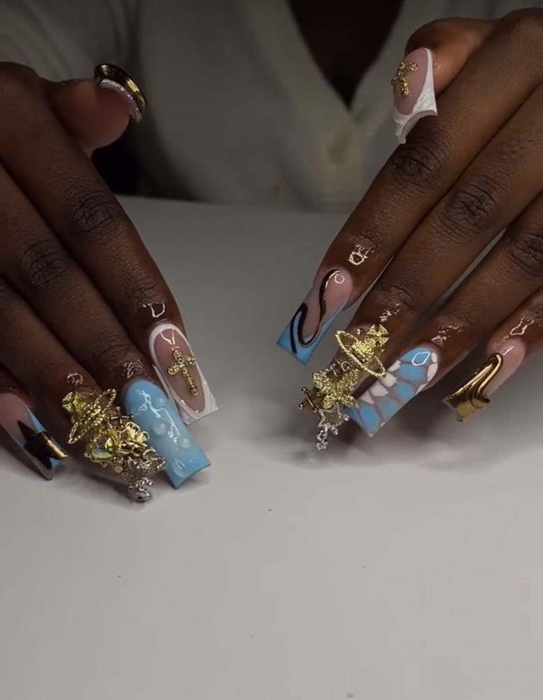 💙True Blue Thursdays🩵 at The Nail Junkie Nailuxury in Cincinnati, OH