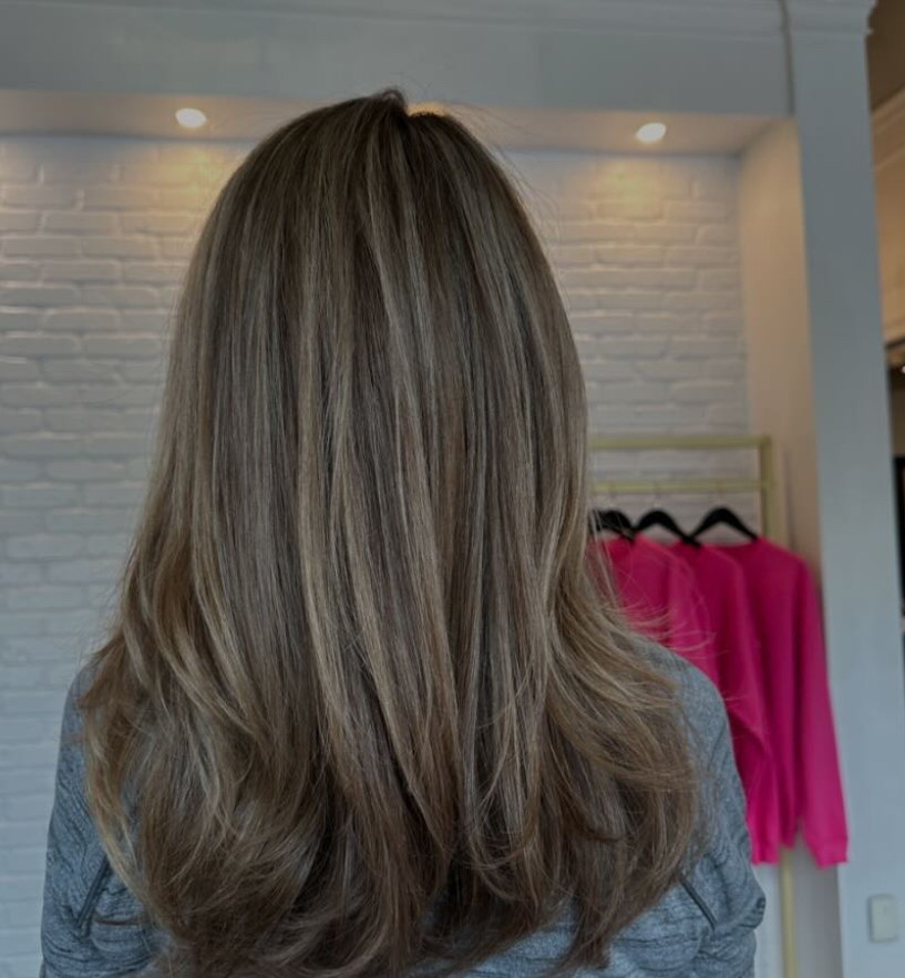 Root Touch Up + Highlights at The Hair Haven in Mt Holly, NC