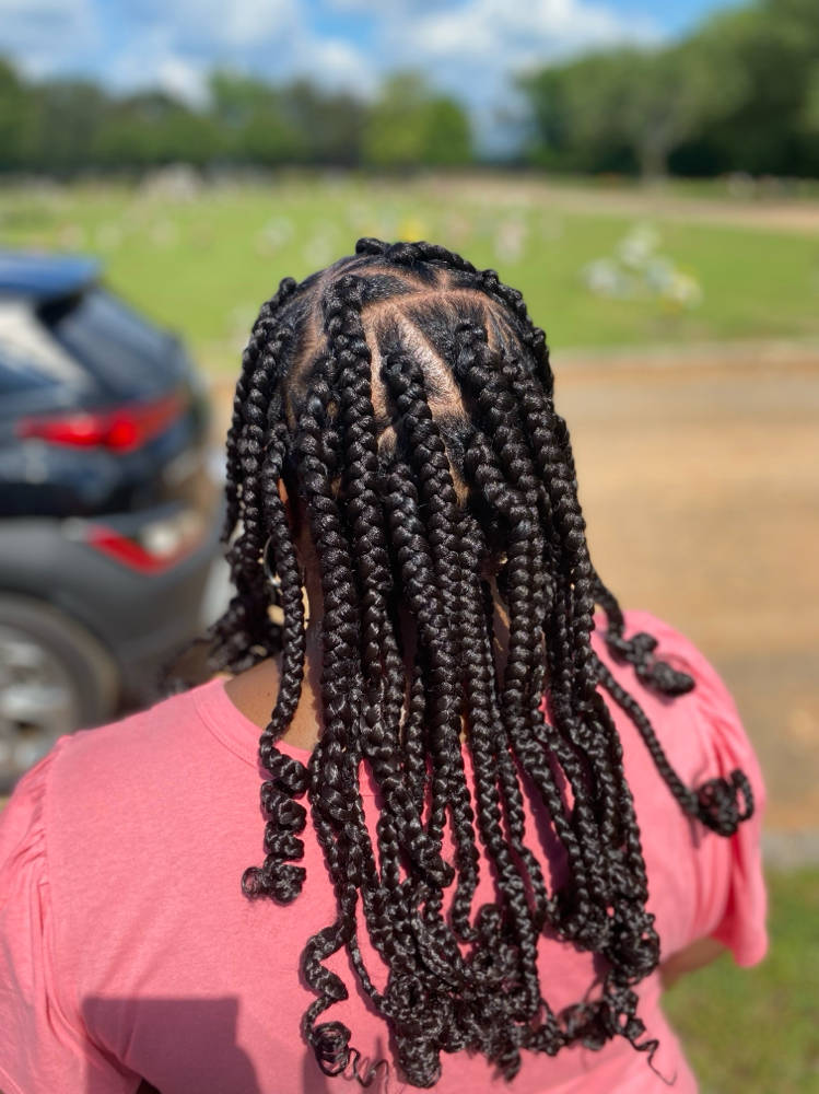 Knotless Braids (added Hair)