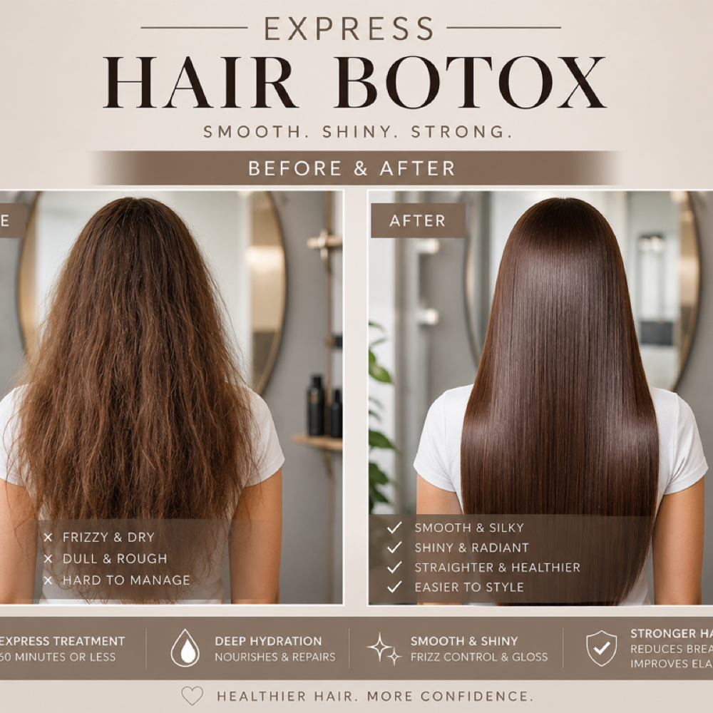 Express Hair Botox at Gigi Beauty Bar in Plantation, FL