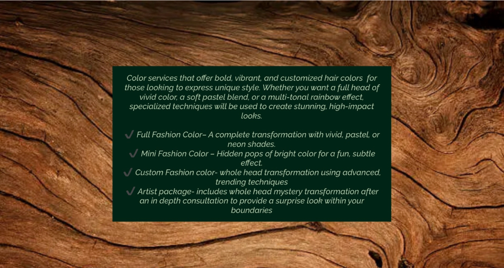 Fashion Color Services