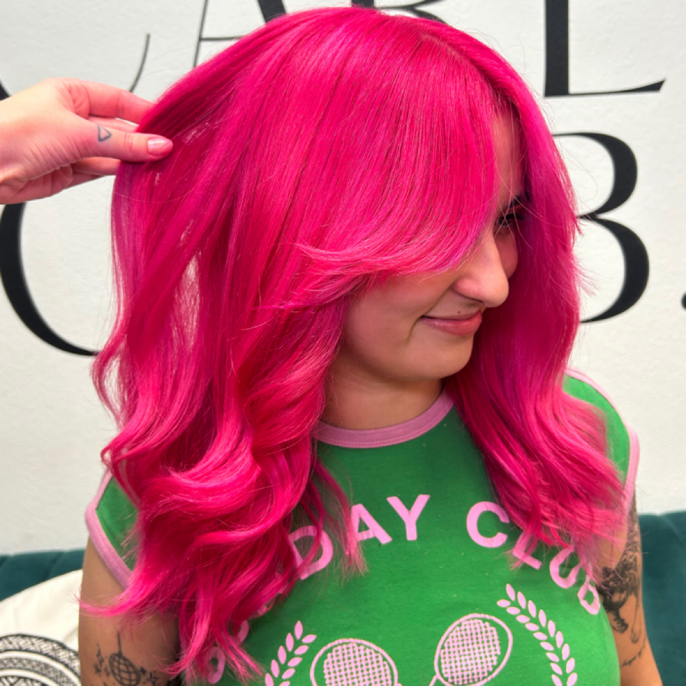 Vivid All Over Color at Black Comb Society in Peoria, AZ
