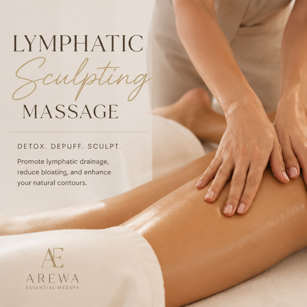Lymphatic Sculpting Massage at Arewa Essential Medspa in Mamaroneck, NY