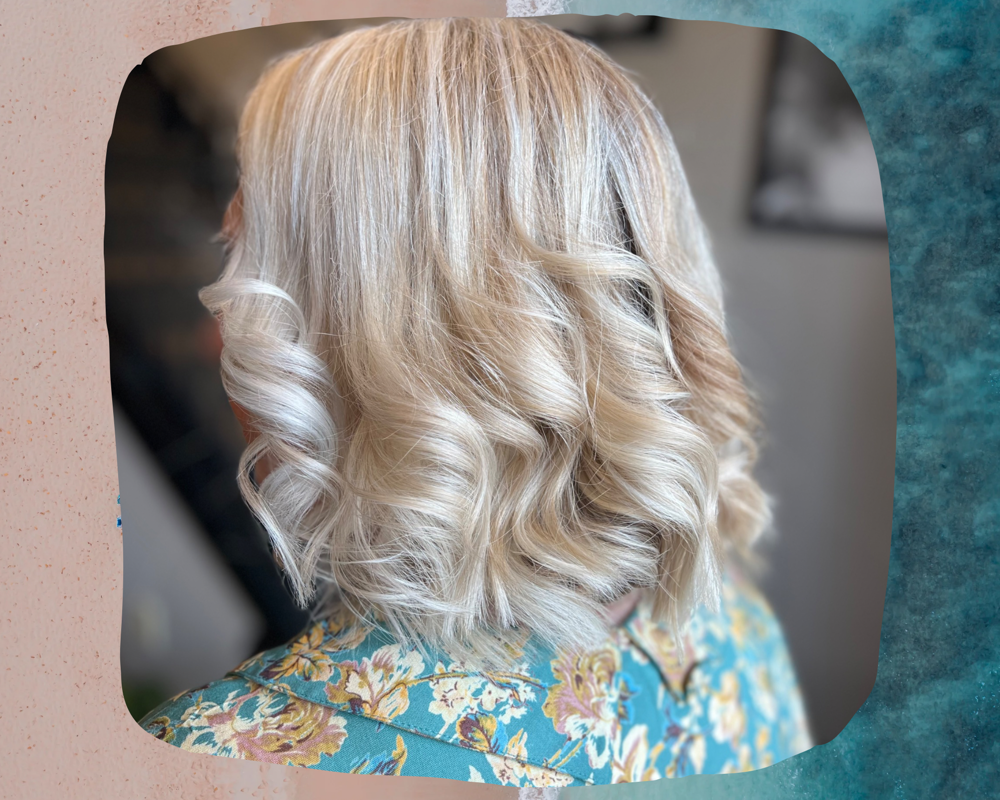 Blonding Short Hair