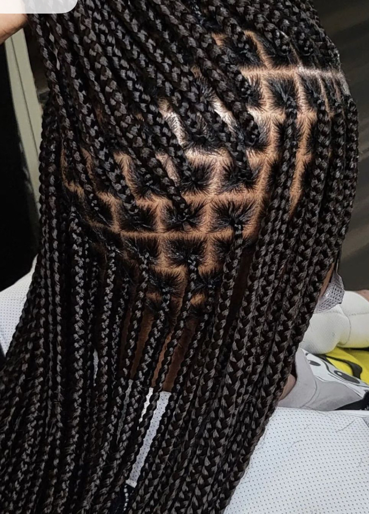 Box Braids at D-Love Hair Braiding Center in Dracut, MA