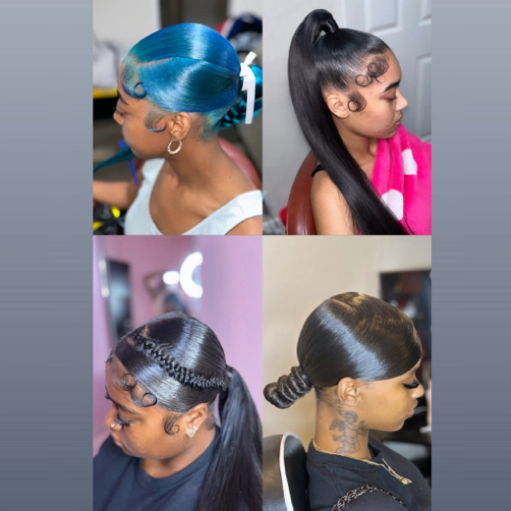 $65 PONYTAIL FRIDAYZ at The Hair Fairy in Riverside, CA
