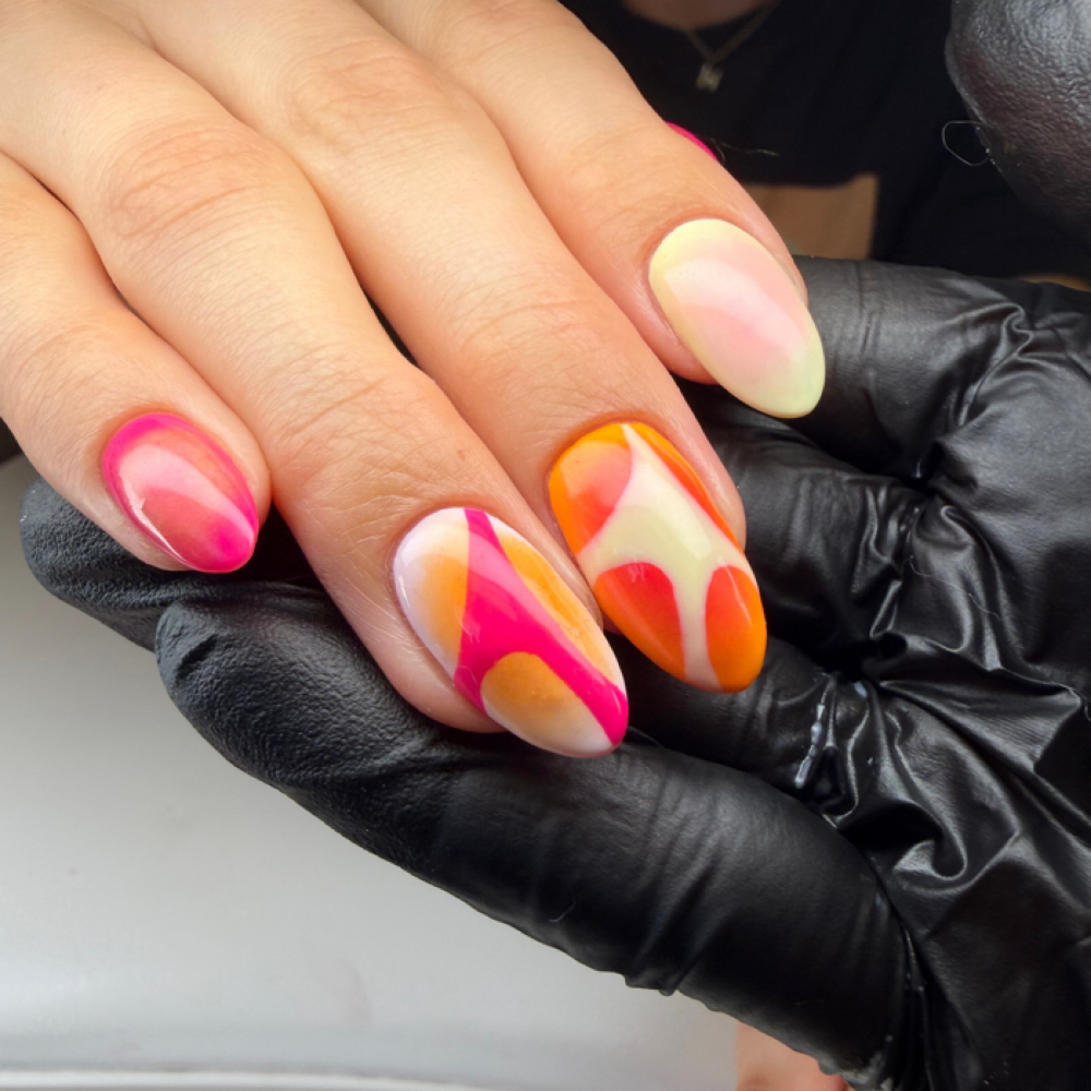 Acrylic Full Set (medium) at Bloom Nail Studio in Boise, ID