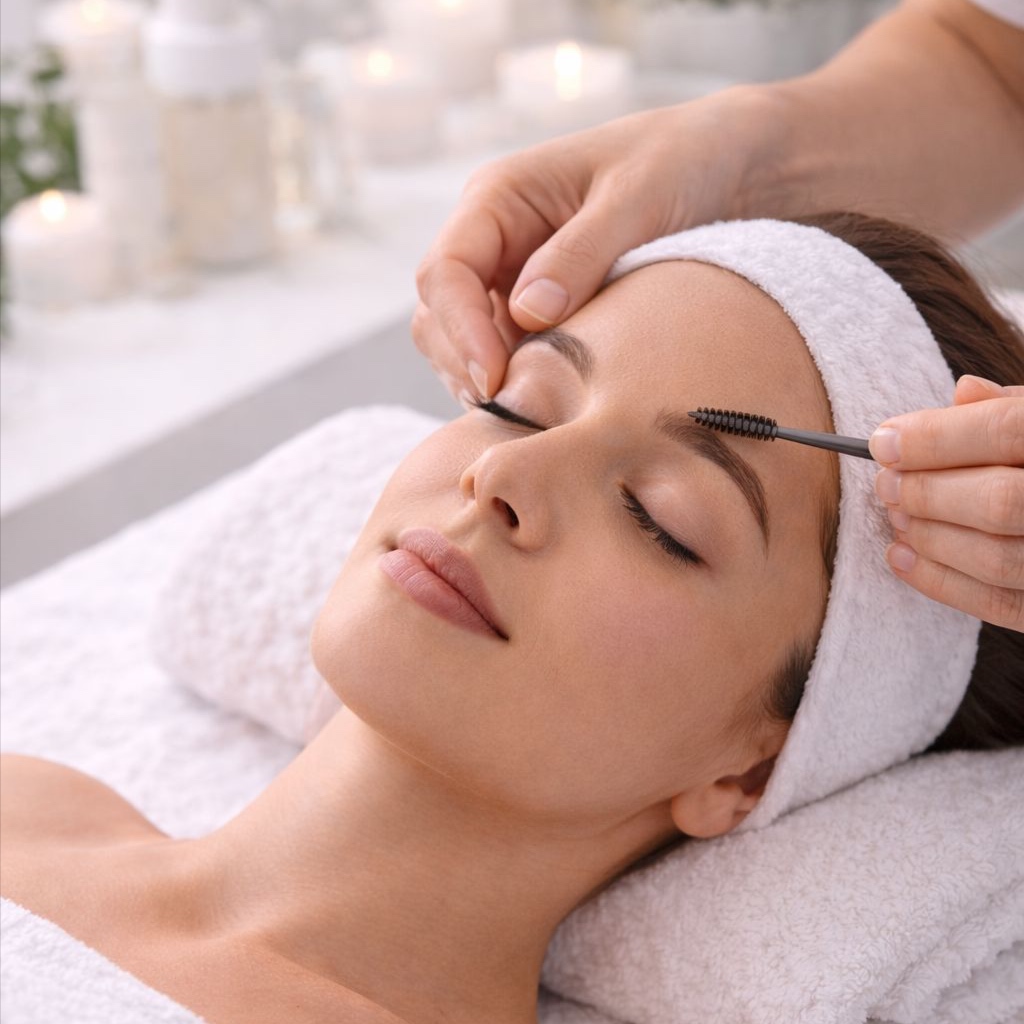 Brow Tint & Design at Flavia Guimarães  Wellness & Beauty in Millbrae, CA