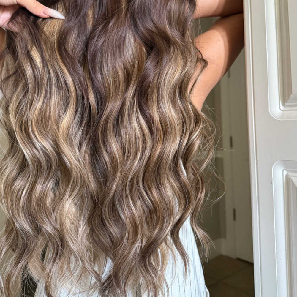 Extensions Installation at KI SALON in Fresno, CA