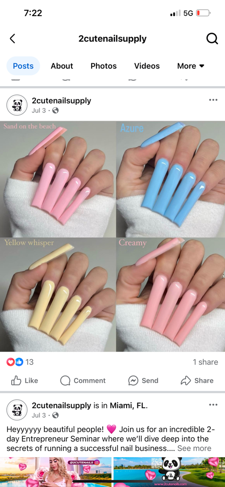 Acrylic Full Set (xl Length)
