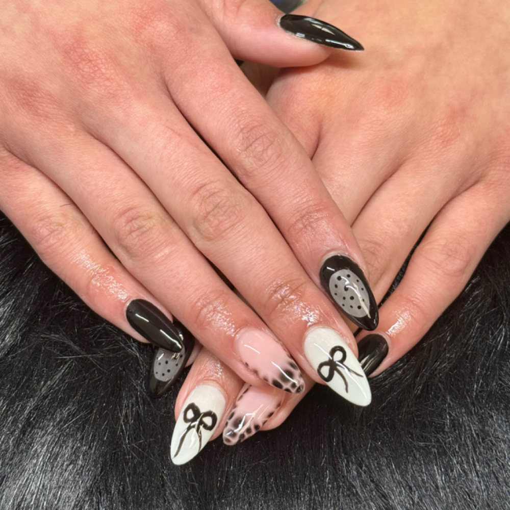 Full Set Of Gel X at colored by mackenzie in Princeton, WV