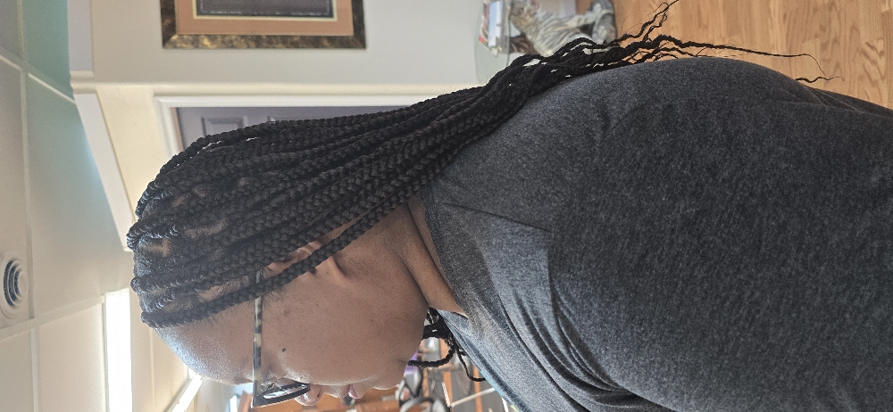 Medium Knotless & Medium Box Braids at LiveLoveBraid By Alexis'Jade in Colonial Heights, VA