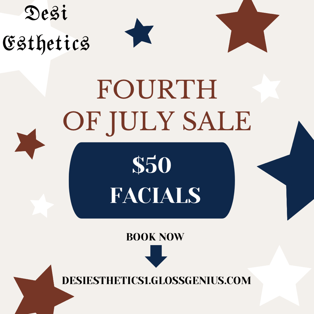 4th Of July Flash Facial