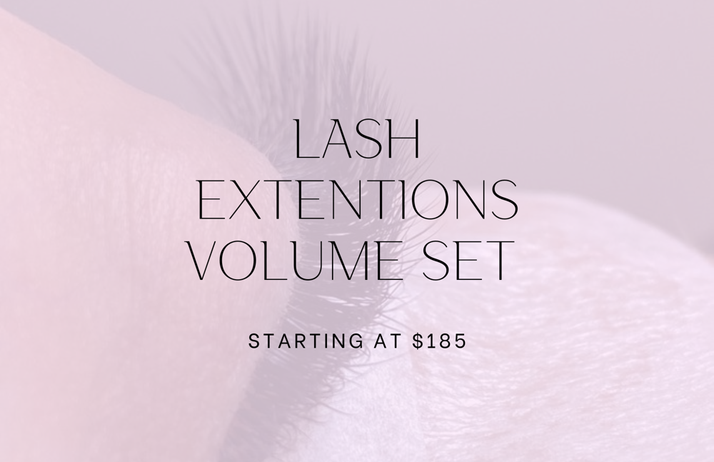 Lash Extentions Volume Set