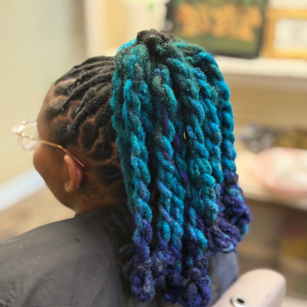 Coustom Color Locks at Ivory Rose Beauty Salon & texture bar in Savannah, GA