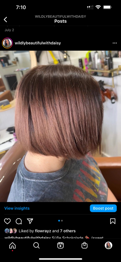 Brazillian Blow Out SHORT