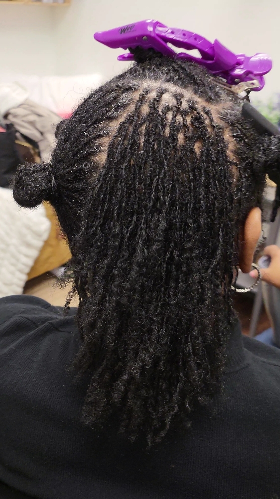 Microlocs Retwist at Yaila J's in Rockwall, TX