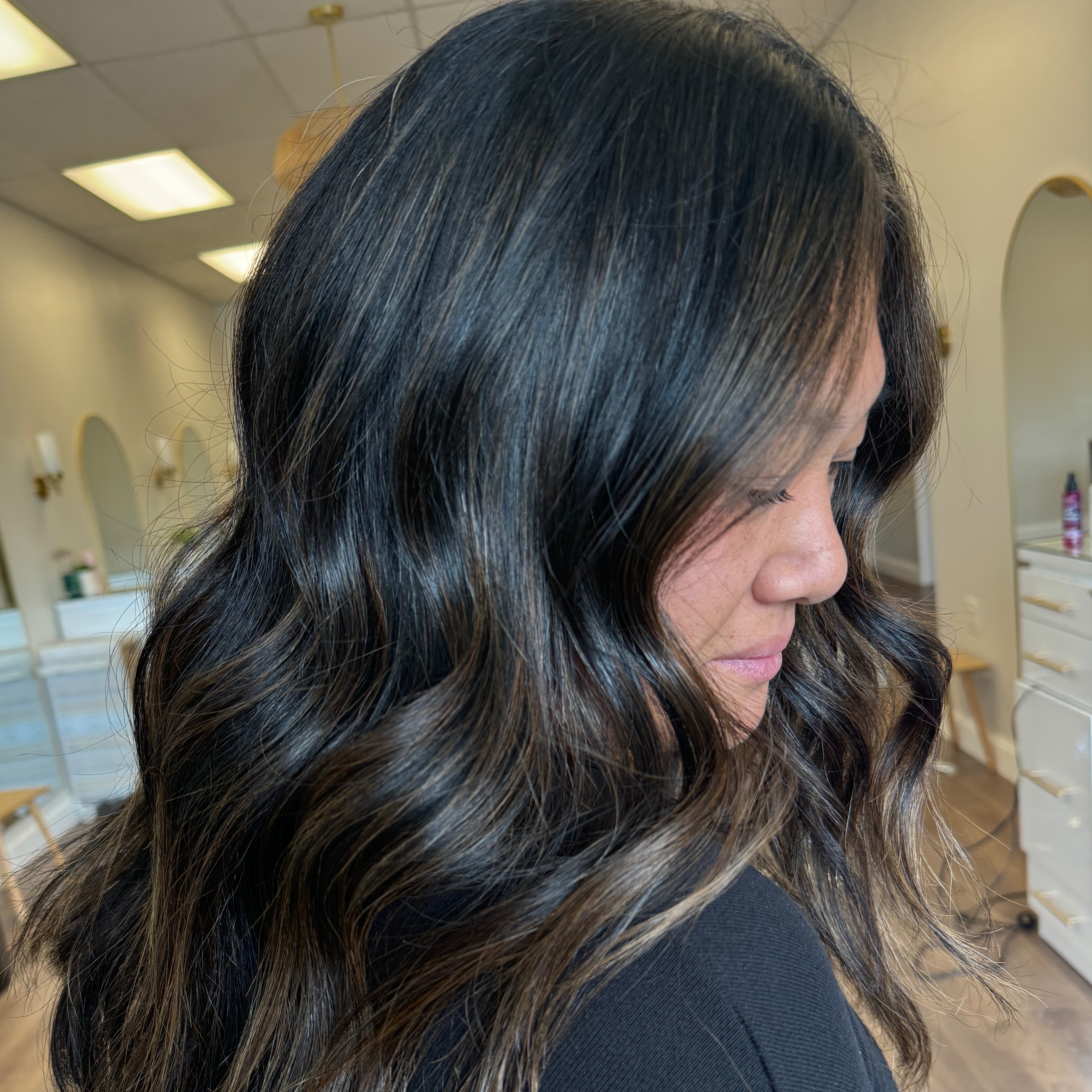 Color Retouch at Blend Salon & Co. in Milford, MA