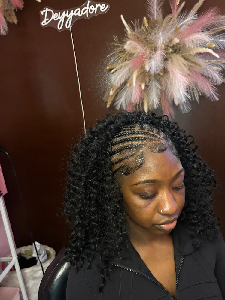 Braided Partial Sew In