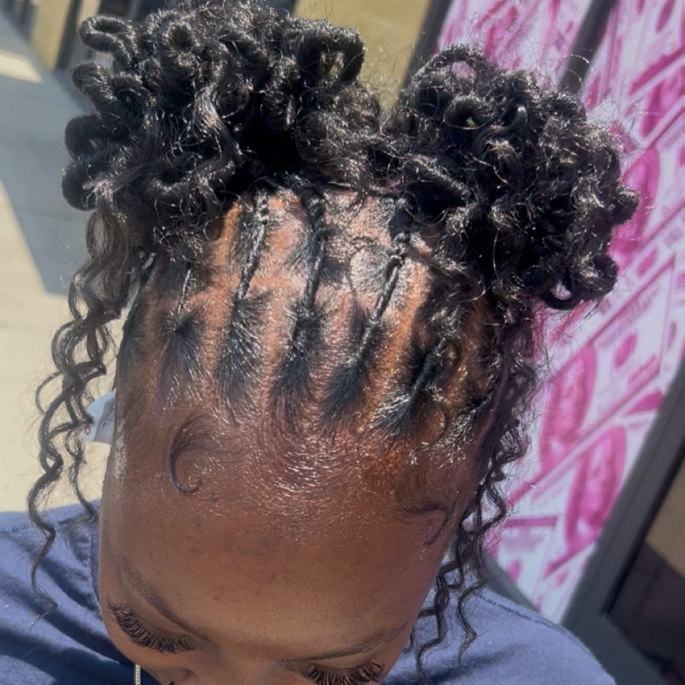 Traditional Starter Locs at Nubian Creations LLC in Charlotte, NC
