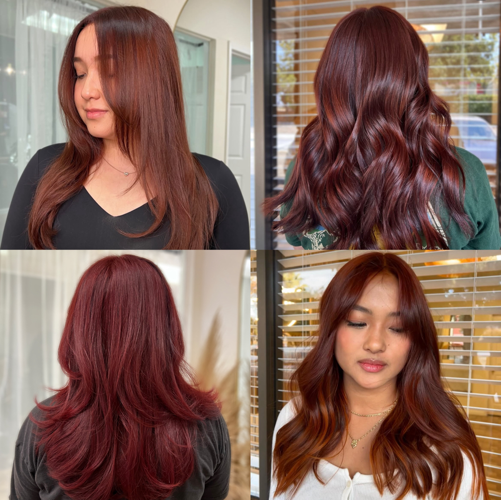 All over permanent color at Ethereal Hair in San Jose, CA